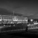 Buckingham Palace bw