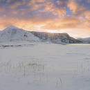 Panoramica Haukland beach